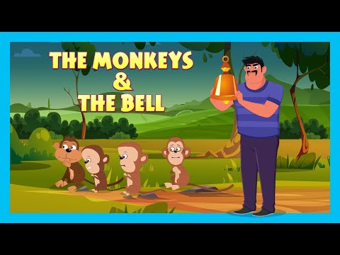 THE MONKEYS AND THE BELL | Tia & Tofu | Kids Learning Video | Short English Strories