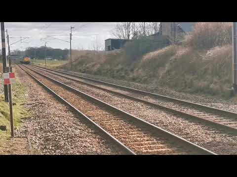 37116 3Q01 Crewe C.S L&NWR Site - Carnforth Test Train, 29th March 2021