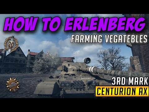 The Vegetable Farmer || Centurion AX 3rd Mark (cigans11)|| 15K Combined Damage || How to Erlenberg??