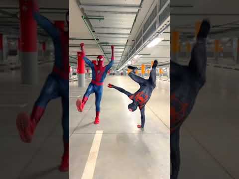Spiderman dancing😱#shorts