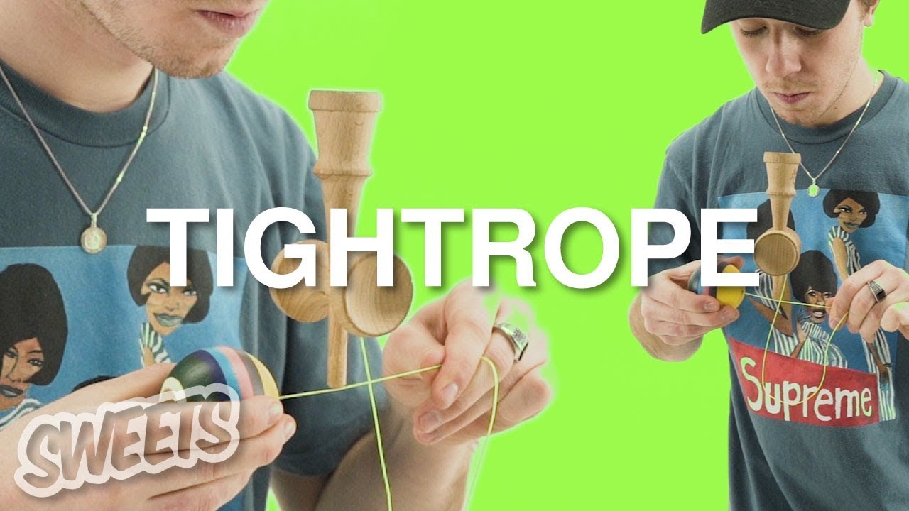 How to TIGHTROPE w/ Cooper Eddy - Kendama Trick Tutorial - Sweets Kendamas