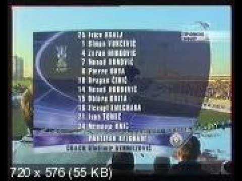 Partizan - CSKA Moskva 1:1 [10.03.2005.]