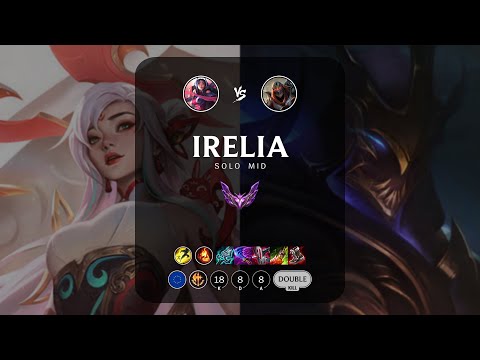 Irelia Mid vs Zed - EUW Master Patch 13.3