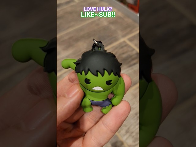 Vídeo relacionado con AUTOZOCO Llavero Hulk silicona, Llavero de Superhéroe, llavero de Goma de El Increíble Hulk, Key chain de Figura de Julk, 7 cm, Silicona, Compatible con Marvel