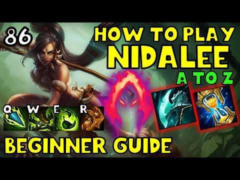 HOW TO PLAY NIDALEE JUNGLE FOR BEGINNERS | NIDALEE Guide Season 12 |A TO Z EP. 86| League of Legends