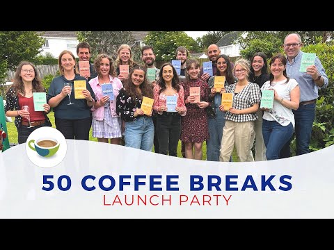 50 Coffee Breaks - Books Launch Party Live (Replay)