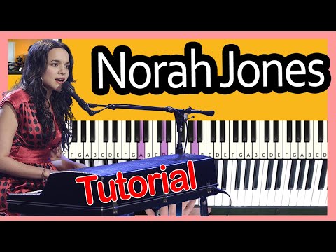 Cómo tocar "Don't know why"💖 de Norah Jones en piano ACORDES🎹Acompañamiento🎼   PARTITURA