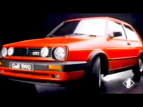 Spot Volkswagen Golf II serie (1990)