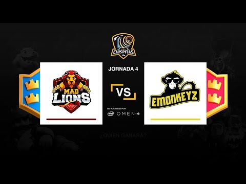 Liga Chispitas IV - Mad Lions E.C. VS eMonkeyz - Jornada 4