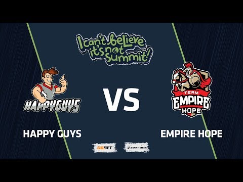 Happy Guys vs Team Empire Hope, Game 2, Group Stage, I Can't Believe It's Not Summit