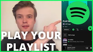 How To Play Your Playlist On Spotify iPhone (EASY 2022)