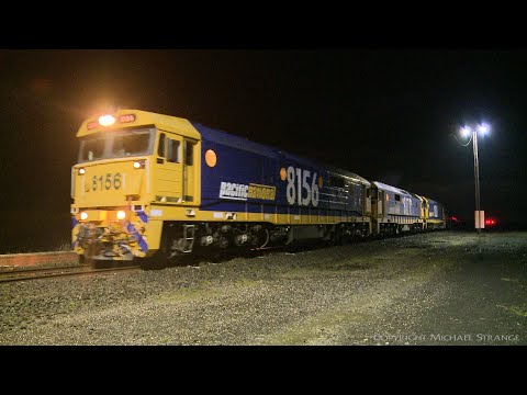 1CK6 Pacific National Grain Train Departing Gheringhap Loop (24/5/2020) - PoathTV Australian Railway