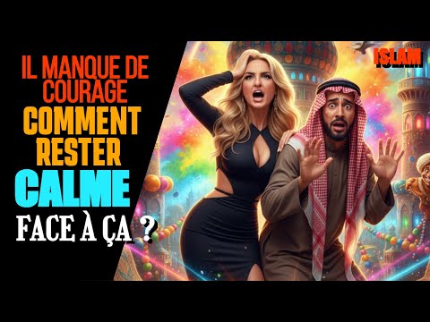 He lacks COURAGE! How can you stay calm in the face of this?