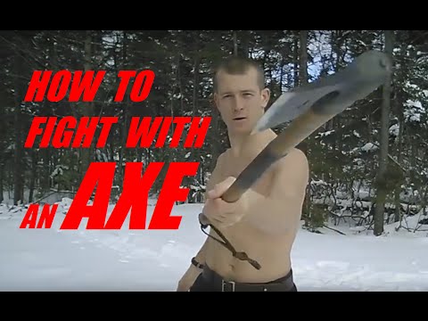 HOW TO FIGHT WITH an AXE: Combat Lesson 1 - Defeat Your Enemy
