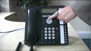 Using call log - Avaya IP Office 1616 series telephone
