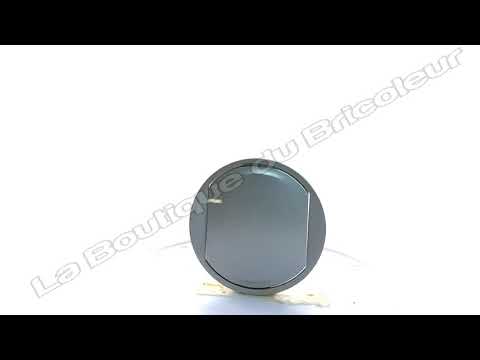 Enjoliveur céliane pour interrupteur celiane with netatmo couleur titane ref 64825