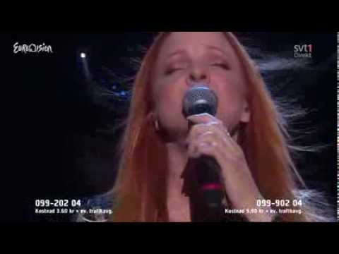 Shirley Clamp - Burning Alive - Melodifestivalen 2014