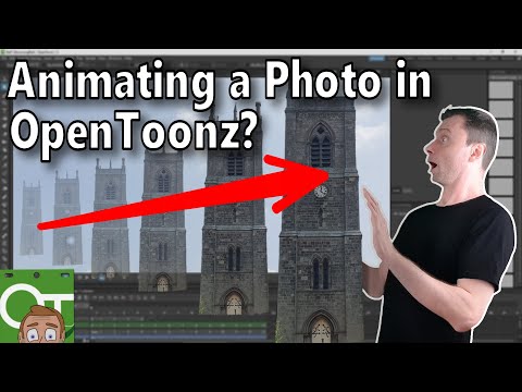 Animating a photo, to create a parallax effect, in OpenToonz or Tahoma2D