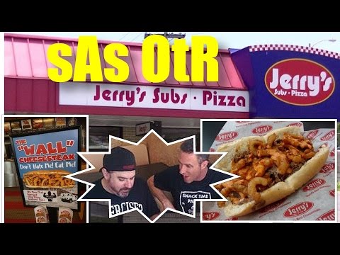 sAs OtR! Jerry's Subs & Pizza: THE WALL! (NEW!) Plus The ITALIANO (In-Store Review!)