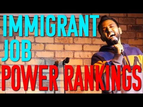 The Best & Worst Immigrant Jobs | Akaash Singh | Freestyle Stand Up Comedy Video