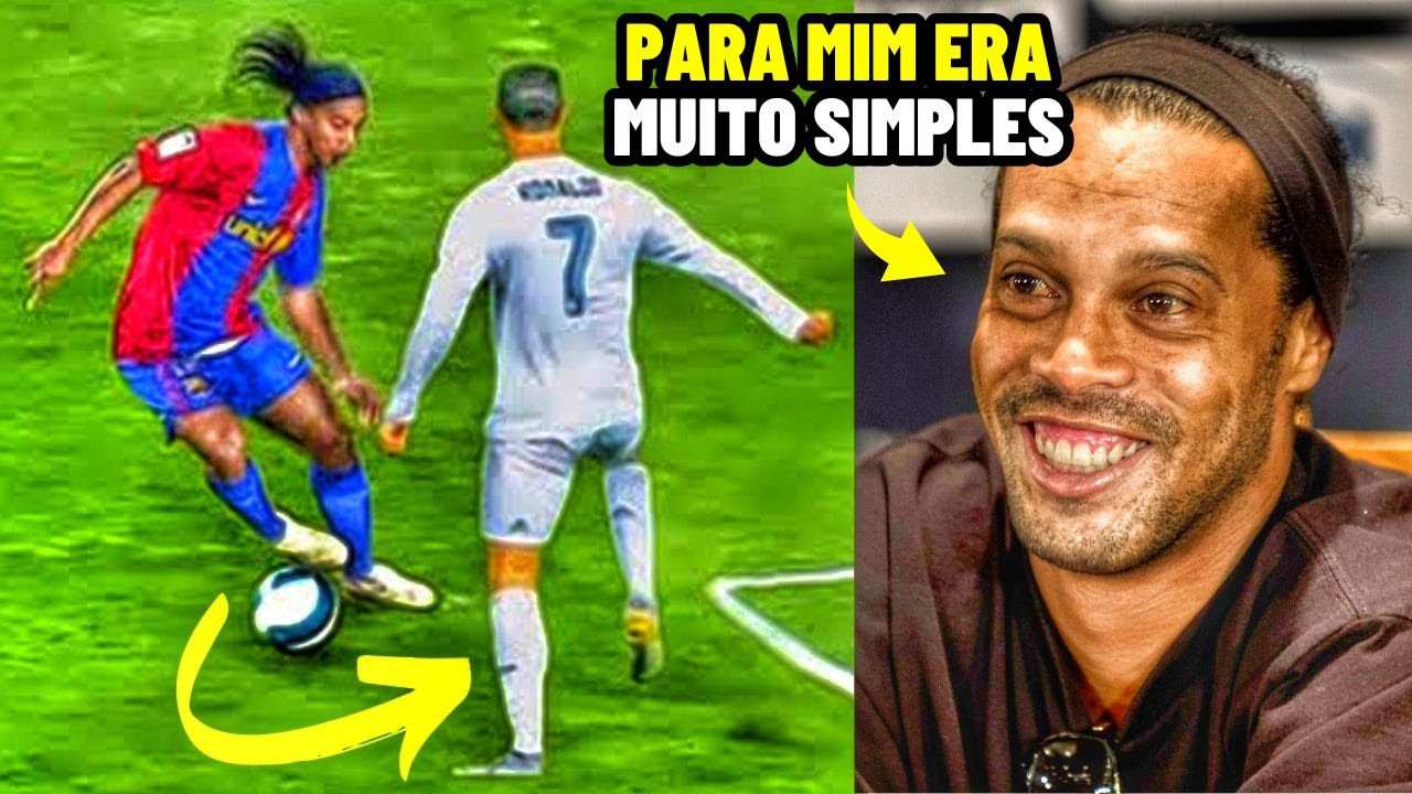 TODAS AS VEZES QUE O RONALDINHO GAÚCHO CHOCOU O MUNDO COM SEU FUTEBOL