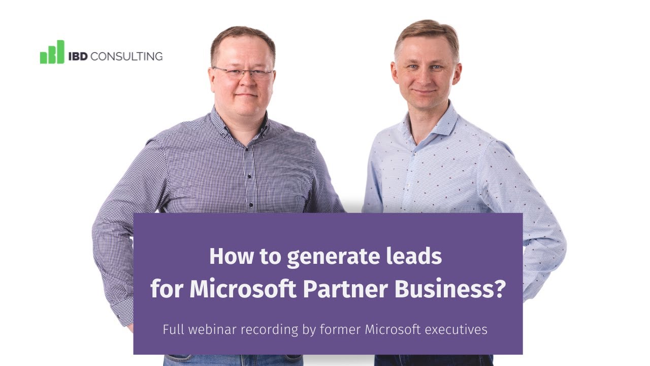 How to Generate Leads for Microsoft Partner Business?