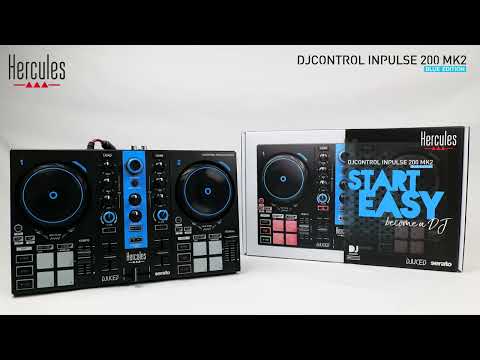 Hercules DJ Control Inpulse 200 MkII DJ Controller (Blue Edition)
