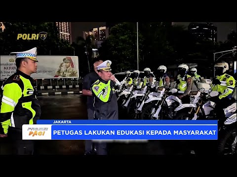 DITLANTAS POLDA METRO JAYA GELAR PATROLI BIRU MANDALA