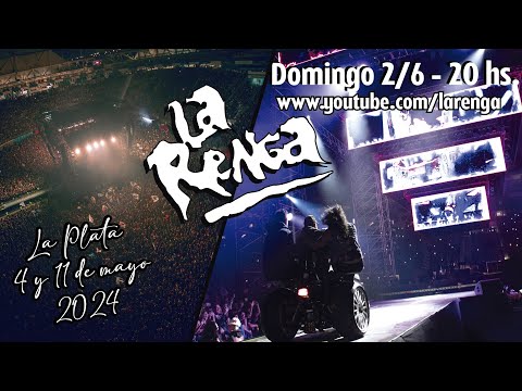 La Renga en La Plata 4 y 11 de mayo 2024