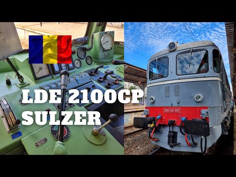 Romanian Locomotive LDE 2100 HP with Sulzer licensed engine