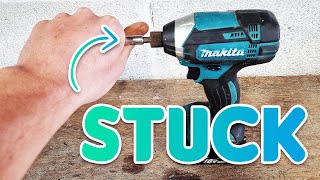 How To Remove A Stuck Bit From A Makita Impact Driver