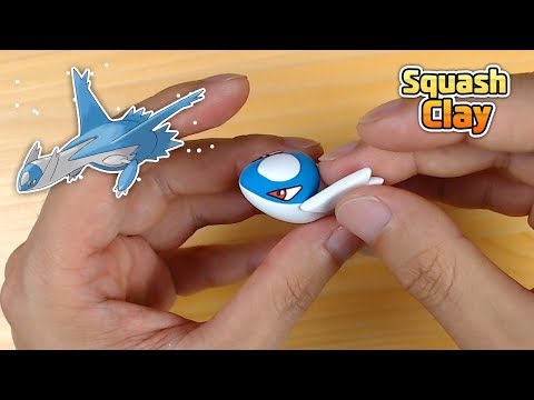 Pokémon Clay Art: Latios Dragon/Psychic Legendary Pokémon!!