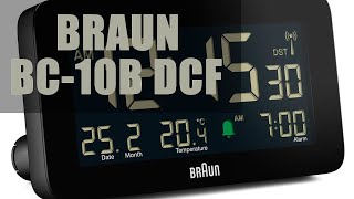 Braun BC10B DCF. Un despertador digital de sobremesa radiocontrolado más que interesante