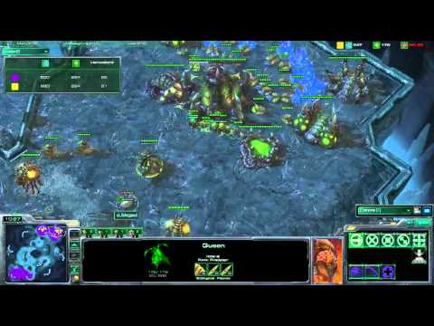 ROOTDestiny (Z) vs. cLSAsgard (Z) [Game 2] - Starcraft 2 Tournament (360icons, 256 team 1v1)