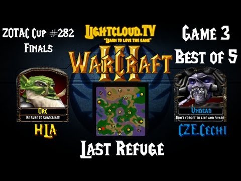 HLA (OK) VS CZE.Cechi (UD) - WC3 G3 - ZOTAC #282 Finals