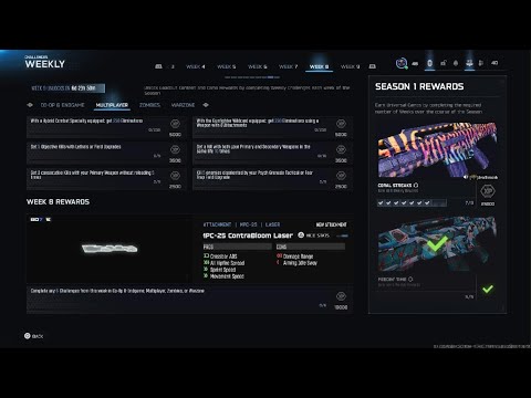 Black Ops 7: SEASON 1 WEEK 8 WEEKLY CHALLENGES!
