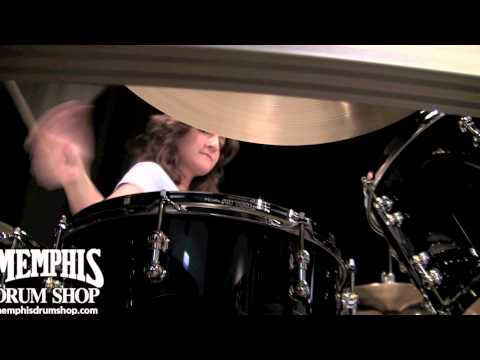 Pearl Reference Pure Drum Set - Piano Black - Played by Nicole Marcus