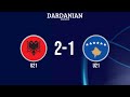 Albania U21 [2-1] Kosovo U21 // EURO U21 qualification