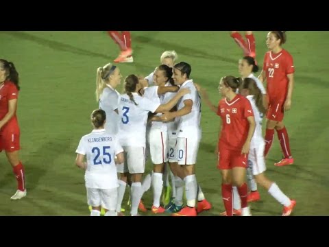 WNT vs. Switzerland: Christen Press Goal - Aug. 20, 2014