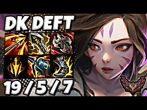 Kaisa vs Ezreal ADC [ DK Deft ] Patch 12.23 Korea Grandmaster ✅