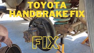 How to fix you’re Toyota handbrake