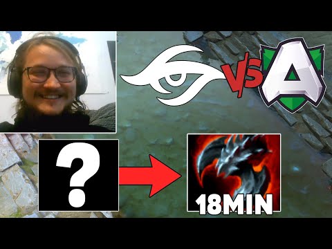 22 min GG TOTAL STOMP with "TOXIC" PICK CRAZY OUTFARM by MATU - SECRET vs ALLIANCE - EU DPC 2021