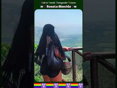 Male to Female Transgender Woman - Renata Almeida  #viralvideo #transgender #shorts #ts #tg