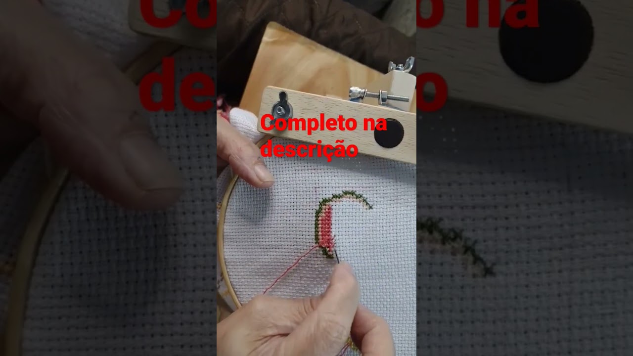 melancia ponto cruz #shorts