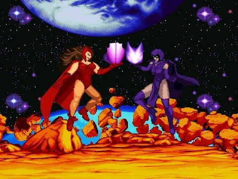 Scarlet Witch vs Raven