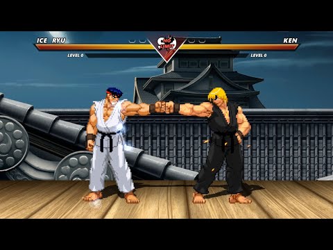 ICE RYU vs FIRE KEN - The most epic fight ever made❗