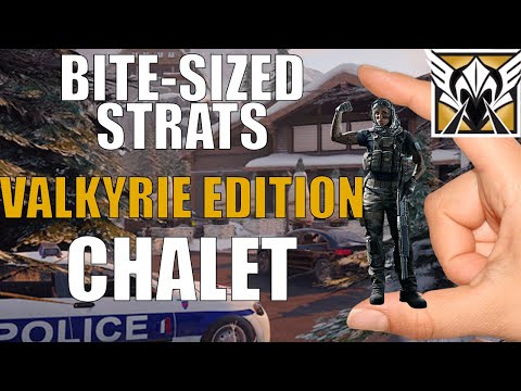 Bite Sized Strats - Valkyrie on Chalet | Rainbow 6: Siege Tutorial