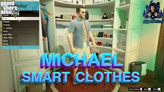 GTA V: Getting Nice Clothes For Michael | Smart Clothes #gta5 #smartclothes #reallife
