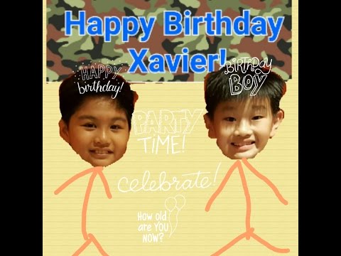 Happy Birthday XAVIAR!