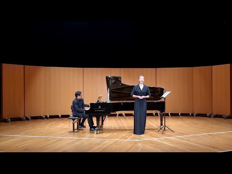 G.Mahler: 'Rückert-Lieder' / Mezzo Sop. Estelle Defalque, Pf. Jeongro Park